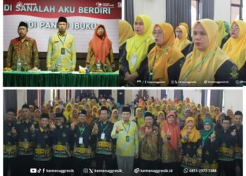 Tak Hanya Tingkatkan Kompetensi, Kemenag Gresik Berikhtiar Keras Dongkrak Kesejahteraan Guru MadrasahÂ