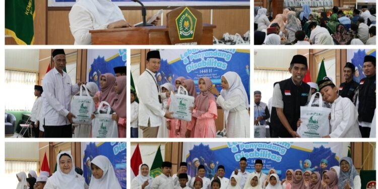 Kemenag Gresik Rayakan Lebaran Yatim & Penyandang Disabilitas: Bersama Wujudkan Indonesia Inklusif dan Peduli Sesama
