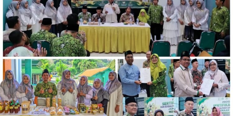Launching UMKM Jamaah Masjid, DMI Gresik Siap Kawal Proses Percepatan Sertifikasi Halal Menuju WHO 2026