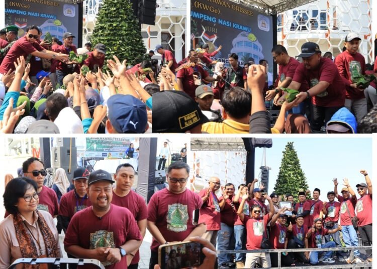 Bupati Gresik  Salut KWGe Sukses Cetak Rekor MURI Dunia Festival Nasi Krawu