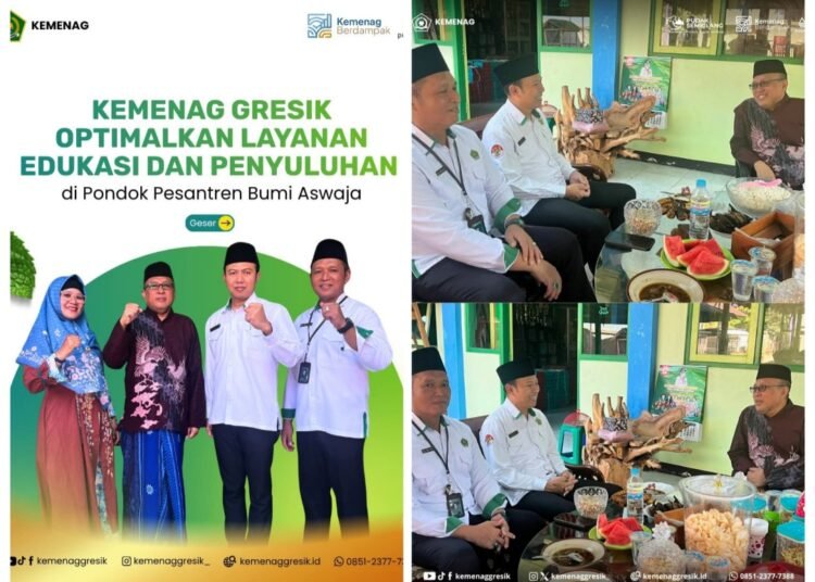 Kemenag Gresik Optimalkan Layanan Edukasi dan Penyuluhan di Pondok Pesantren Bumi Aswaja