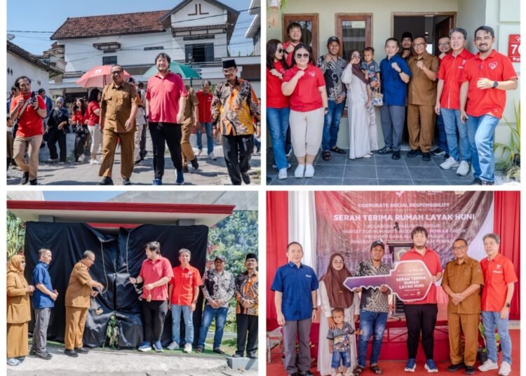 Sekda Gresik Serahkan Bantuan Rumah Layak Huni Program DAK PPKT Desa Campurejo Panceng