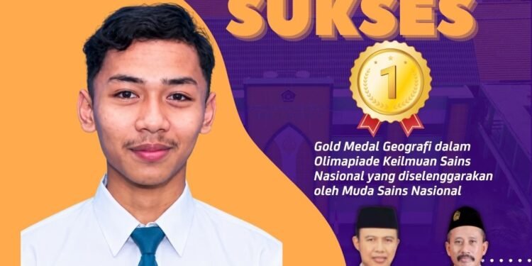 Tak Henti Ukir Prestasi, MAN 1 Gresik Kembali Sabet Medali Emas Olimpiade Geografi Tingkat Nasional