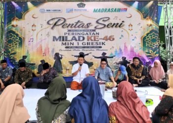 Puncak Milad Ke-46 MIN 1 Gresik: Sinergi Tradisi Syukur, Pentas Seni, dan Hangatnya Perjusa