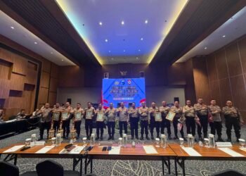 Rajin Patroli Berbuah Prestasi !! Polres Gresik Sabet Juara 2 Giat Patroli Harkamtibmas Terbanyak se-Polda Jatim
