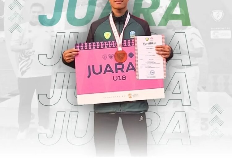 LEVEL NASIONAL! Bambang Afriansyah Tembus Podium Juara 3 Lari 800 M di Kejurnas Indonesia Open 2026 Jakarta