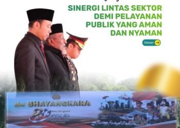 Refleksi Hari Bhayangkara ke-80 !! Kemenag Gresik Jalin Sinergitas Lintas Sektor Demi Pelayanan Publik yang Aman dan Nyaman 