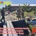 Dandim Gresik Tinjau Jembatan Garuda, Pastikan Pembangunan Berjalan Lancar 