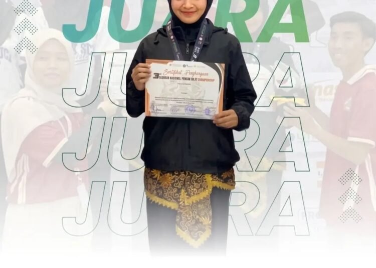 Keyla Salsabila MAN 2 Gresik Sukses Sabet Juara 2 Seni Ganda Tangan Kosong IPSI di Ajang Nasional 8Th UNSC 2026