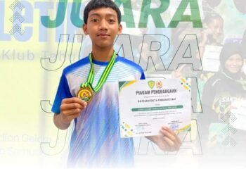 THE GOLDEN RUN! Rayhan Okta MAN 2 Gresik Kunci Podium Juara 1 Estafet 4×400 M Mix Jatim