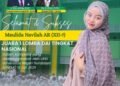 Alhamdulillah, Maulida Navilah AR Siswi MAN 1 Gresik Raih Juara 1 Lomba Dai Tingkat Nasional 