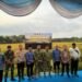 Dandim Dampingi Danrem 084/Bhaskara Jaya Pimpin Panen Raya Serentak di Gresik Wujudkan Swasembada Pangan Nasional