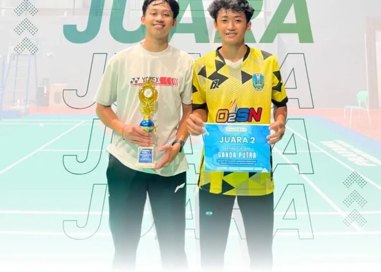 Duet Maut Brian Tsaqif & Ahmad Baihaqi Sabet Juara 2 Badminton Bation Cup 2026