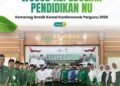Peduli Pendidikan NU, Kemenag Gresik Kawal Konferancab Pergunu 2026