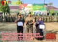 Dandim Gresik Berikan Penghargaan kepada Tokoh Masyarakat yang Berkontribusi Nyata dalam Pembangunan Yon TP di Panceng