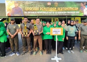Prajurit Kodim 0817/Gresik Ukir Prestasi Gemilang di Momen HUT ke-60 Korem 084/Bhaskara Jaya 