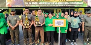 Prajurit Kodim 0817/Gresik Ukir Prestasi Gemilang di Momen HUT ke-60 Korem 084/Bhaskara Jaya