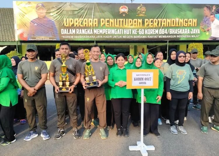 Prajurit Kodim 0817/Gresik Ukir Prestasi Gemilang di Momen HUT ke-60 Korem 084/Bhaskara Jaya 
