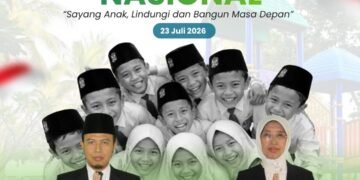 Selamat Hari Anak Nasional 2026, Kemenag Gresik: “Sayang Anak, Lindungi dan Bangun Masa Depan”