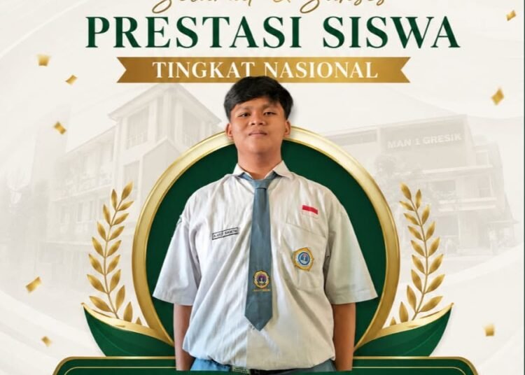 Juara Lagi !! Siswa MAN 1 Gresik Raih Bronze Medali Olimpiade Keilmuan dan Sains Tingkat Nasional 