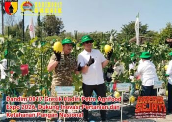Dandim 0817/Gresik Hadiri Petro Agrifood Expo 2026: Dukung Inovasi Pertanian dan Ketahanan Pangan Nasional