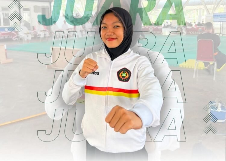 SENI DAN MENTAL JUARA! Nasafa Dwi Aulia Sabet Juara 3 Pencak Silat Seni di Bupati Cup Gresik 2026