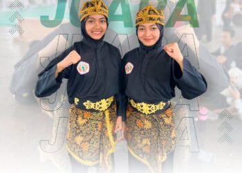 HARMONI JURUS MEMUKAU! Nanda Eka & Keyla Salsabila Sabet Juara 2 Seni Ganda Putri di Bupati Gresik Cup 2026