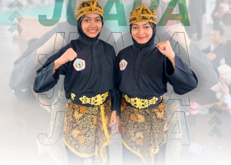 HARMONI JURUS MEMUKAU! Nanda Eka & Keyla Salsabila Sabet Juara 2 Seni Ganda Putri di Bupati Gresik Cup 2026