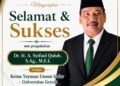 Segenap Civitas Akademika Insida Gresik Ucapkan Selamat Atas Pengukuhan Gus Afuk sebagai Ketua Yayasan Usman Sadar Universitas Gresik