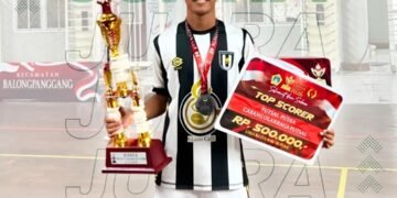 Tajam di Lini Depan! Ichiko Ardhezta Sabet Gelar Top Scorer Futsal Putra Bupati Cup 2026