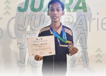 Inovasi Robotika! Muhammad Raihan Syarifudin Raih Silver Medal IYRC East Java 2026 di ITS