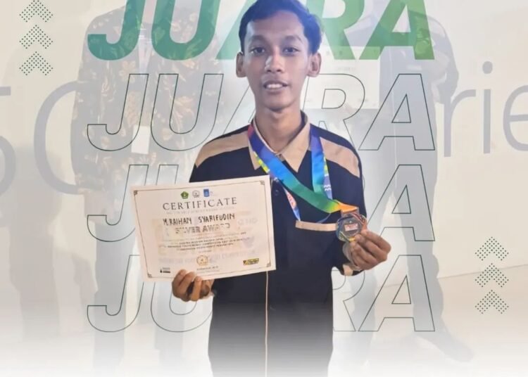 Inovasi Robotika! Muhammad Raihan Syarifudin Raih Silver Medal IYRC East Java 2026 di ITS