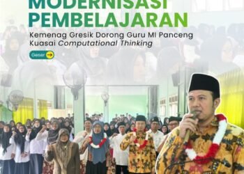 Modernisasi Pembelajaran Kemenag Gresik Bikin Belajar di Madrasah Makin Seru, Interaktif dan Penuh Kasih Sayang