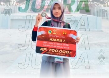 Strategi Cerdas di Atas Papan Catur! Haura Sahda Siswi MAN 2 Gresik Raih Tahta Juara 1 Bupati Cup 2026 