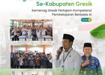 Kemenag Pertajam Kompetensi Pembelajaran Berbasis AI Tingkatkan Mutu Guru PAI SD se-Kabupaten Gresik 