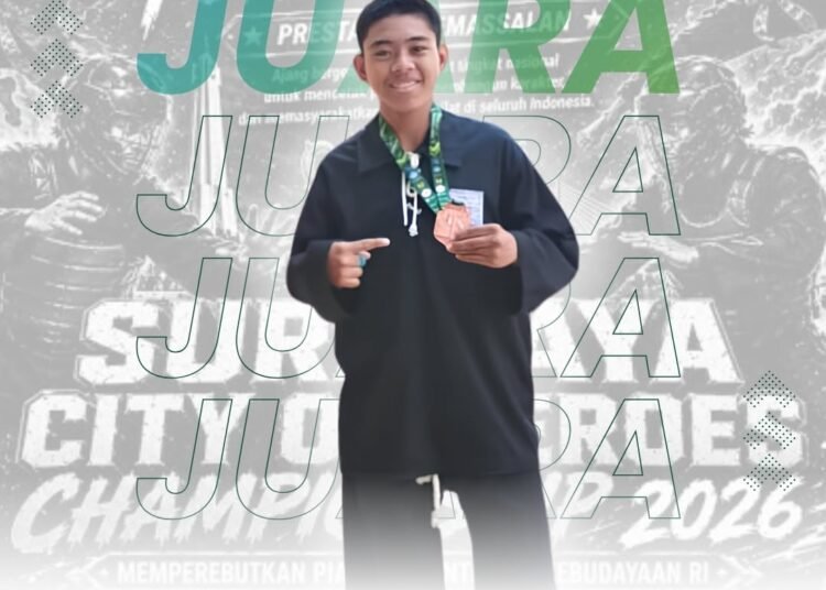 Berkompetisi di Level Regional, Siswa MAN 2 Gresik Raih Podium 3 Pencak Silat Tanding Kelas D Putra
