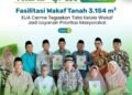 KUA Cerme Kemenag Gresik Fasilitasi Wakaf Tanah untuk Masjid Nurul Muttaqin Desa Gedangkulut