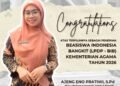 Selamat! Ajeng Eno Pratiwi, S.Pd. Raih Beasiswa Indonesia Bangkit (BIB) LPDP Kemenag 2026 di Tiga Perguruan Tinggi Ternama