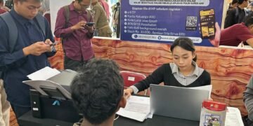 Layanan SKCK Online Polres Gresik di Job Fair 2026 Diserbu Pencari Kerja: “Terima Kasih Pak Kapolres”
