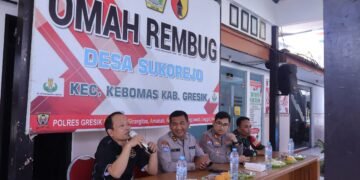 Omah Rembug Polres Gresik Panen Apresiasi dari Direktorat Pembinaan Masyarakat Polda Jatim