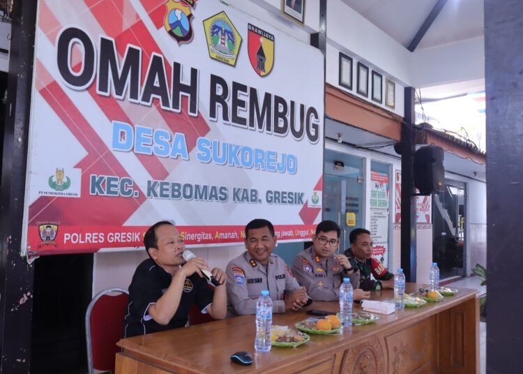Omah Rembug Polres Gresik Panen Apresiasi dari Direktorat Pembinaan Masyarakat Polda Jatim