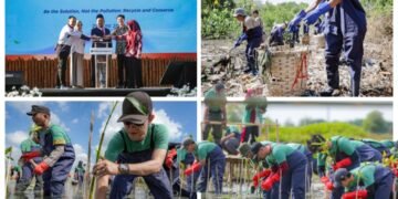 Inilah Aksi Nyata PT Freeport Indonesia di Gresik: Tanam 50 Ribu Mangrove dan Bersihkan 1,6 Ton Sampah di Pantai Kemukem Mengare