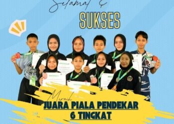 Hebat !! 10 Siswa UPT SMPN 10 Gresik Sabet Juara Pencak Silat Piala Pendekar 6 Tingkat