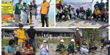 Hijaukan Pesisir, Sejahterakan Nelayan: PT Orela Shipyard Tanam Mangrove, Bangun Rumah Ikan, dan Salurkan Bantuan Jaring di Ujungpangkah