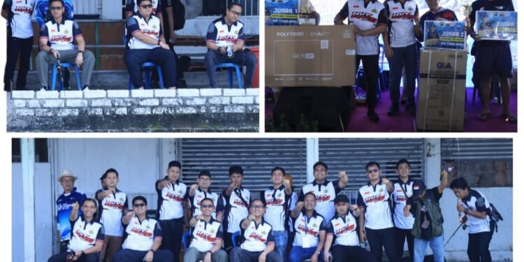 Kapolres Gresik Mancing Bareng Awak Media Meriahkan Hari Bhayangkara ke-80