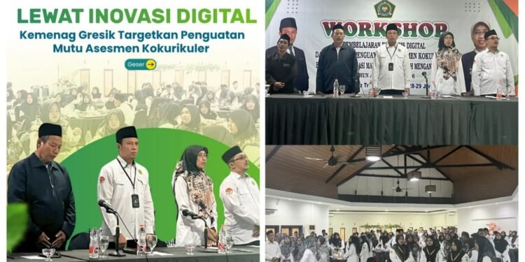 Kemenag Gresik Gembleng Ratusan Guru MI Melek Teknologi di Grand Whiz Trawas Mojokerto