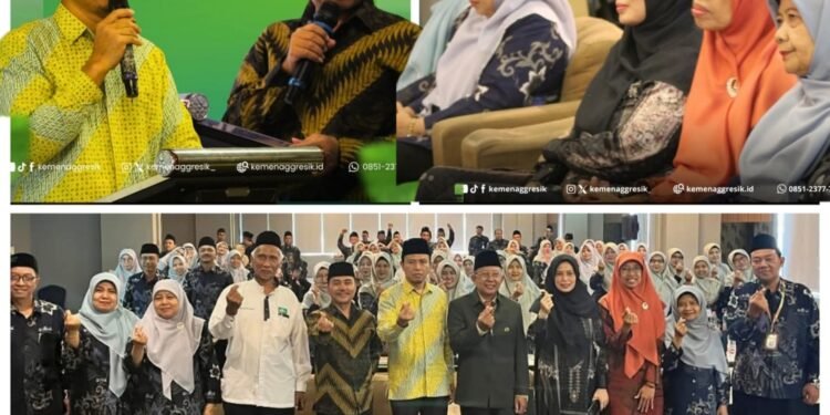 Kemenag dan Dispendik Gresik Siap Wujudkan Pendidikan Berakhlak, Kompeten, dan Melek Teknologi 