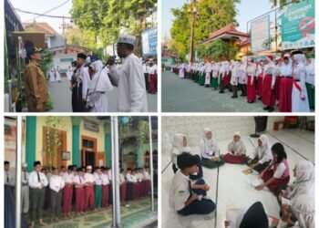 Mantap !! Semangat Baru Ratusan Siswa Baru di UPT SMP Negeri 2 Gresik