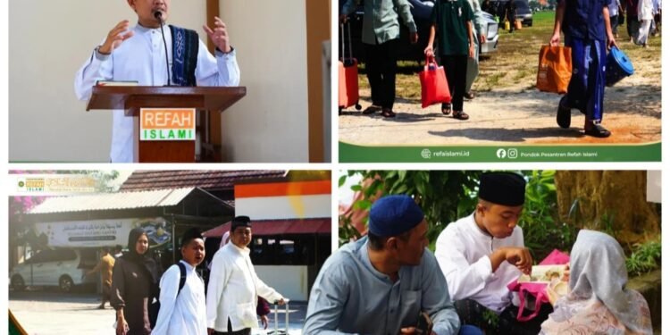 Keluarga Besar Pesantren Refah Islami Sambut Hangat Kedatangan Santri Baru