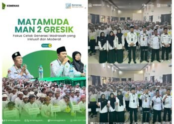 Rentan Terpapar Radikalisme, Kemenag Gresik Bekali Gen Z Benteng Mental yang Kokoh Sejak Dini !!